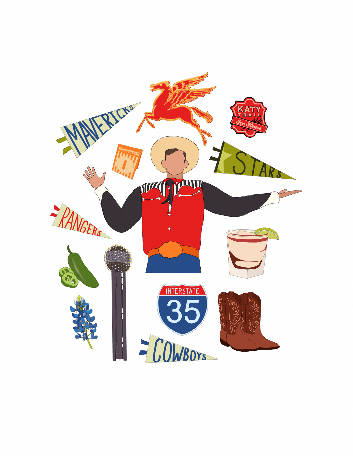 Dallas City Print