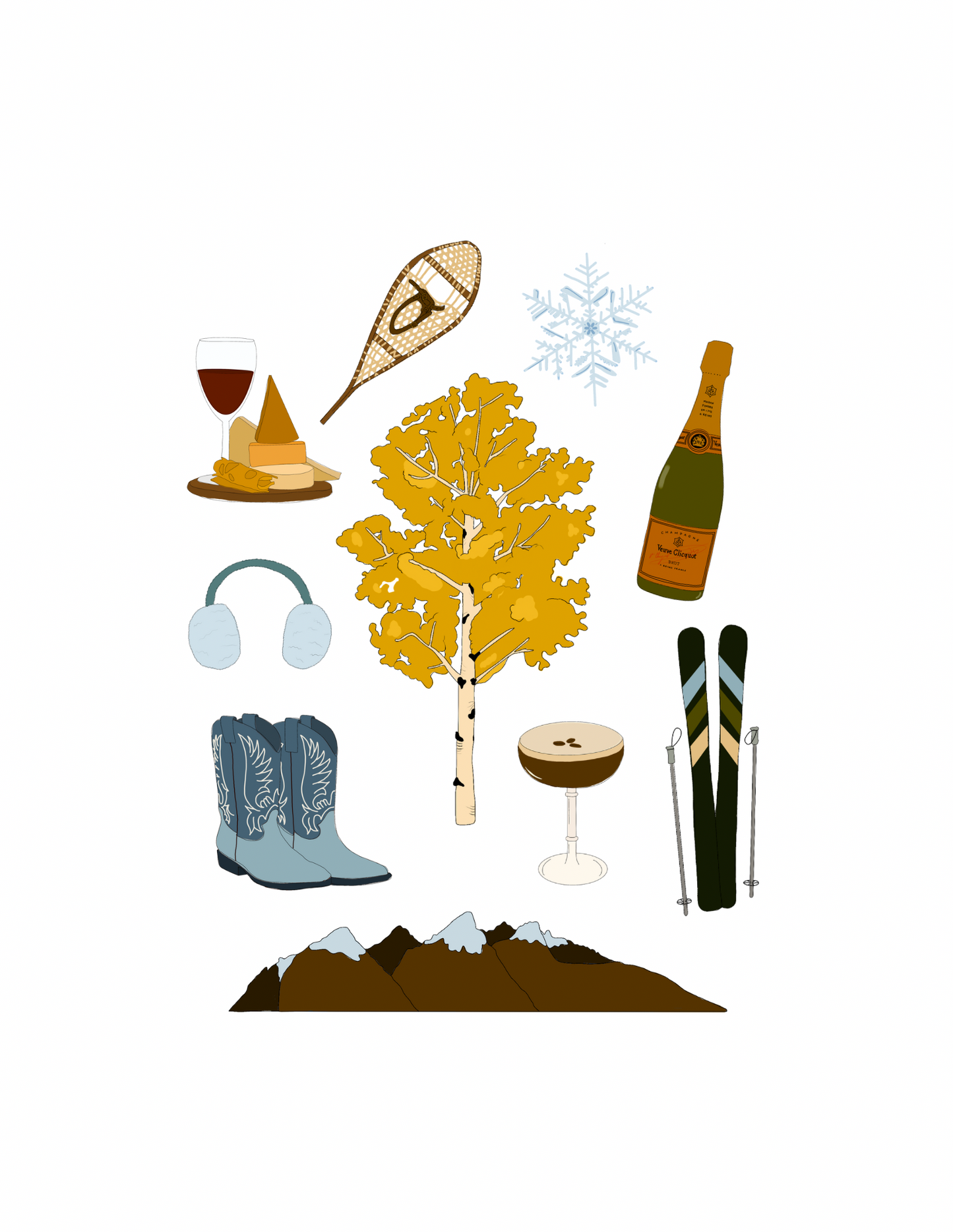 Aspen City Print