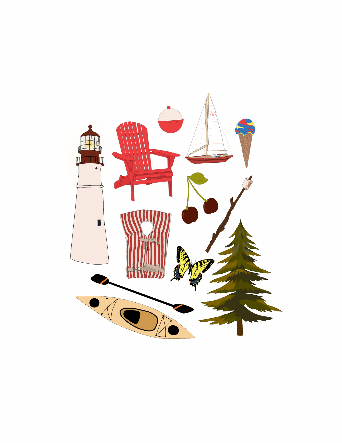 Great Lakes Region Print