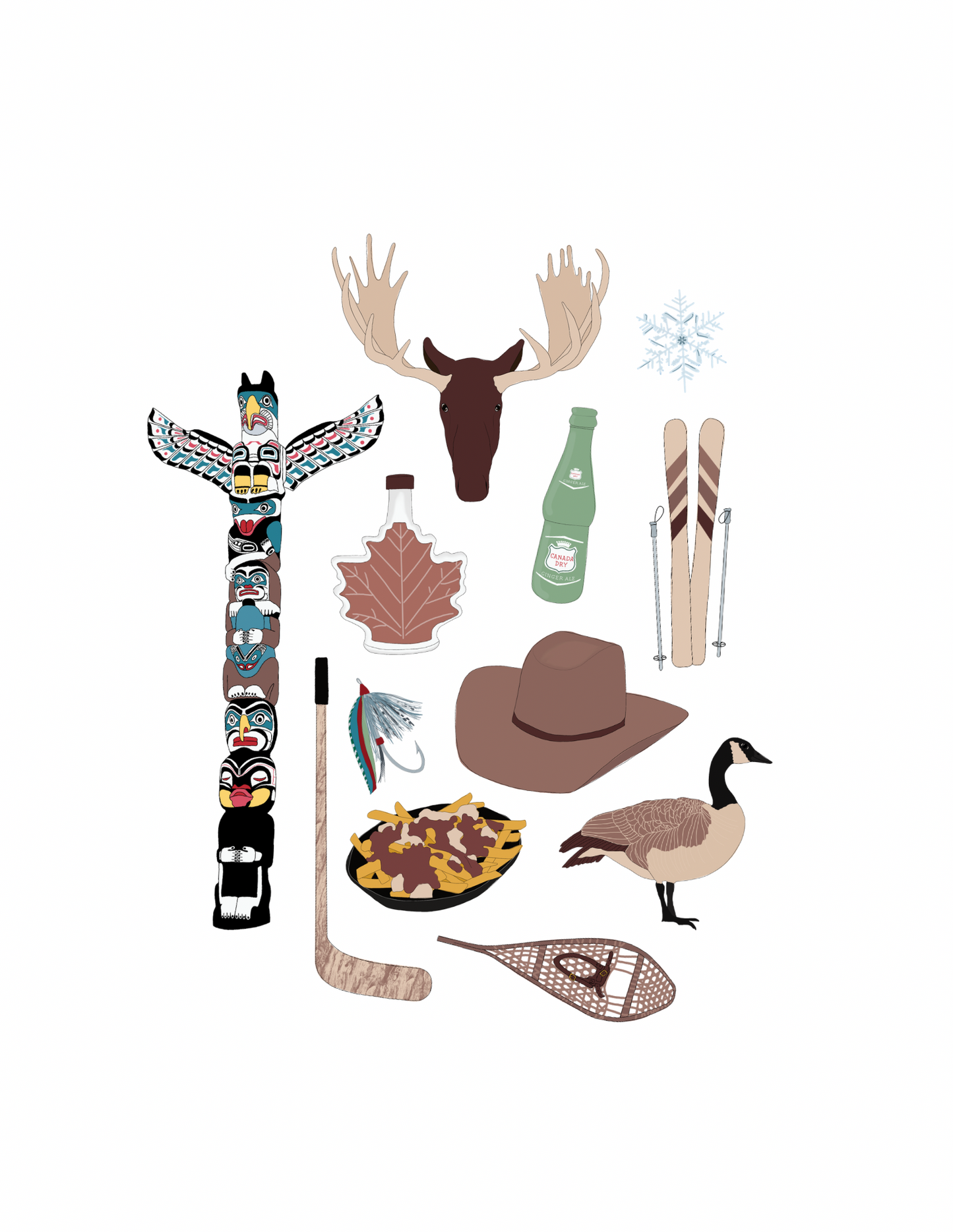 Canada Passport Print