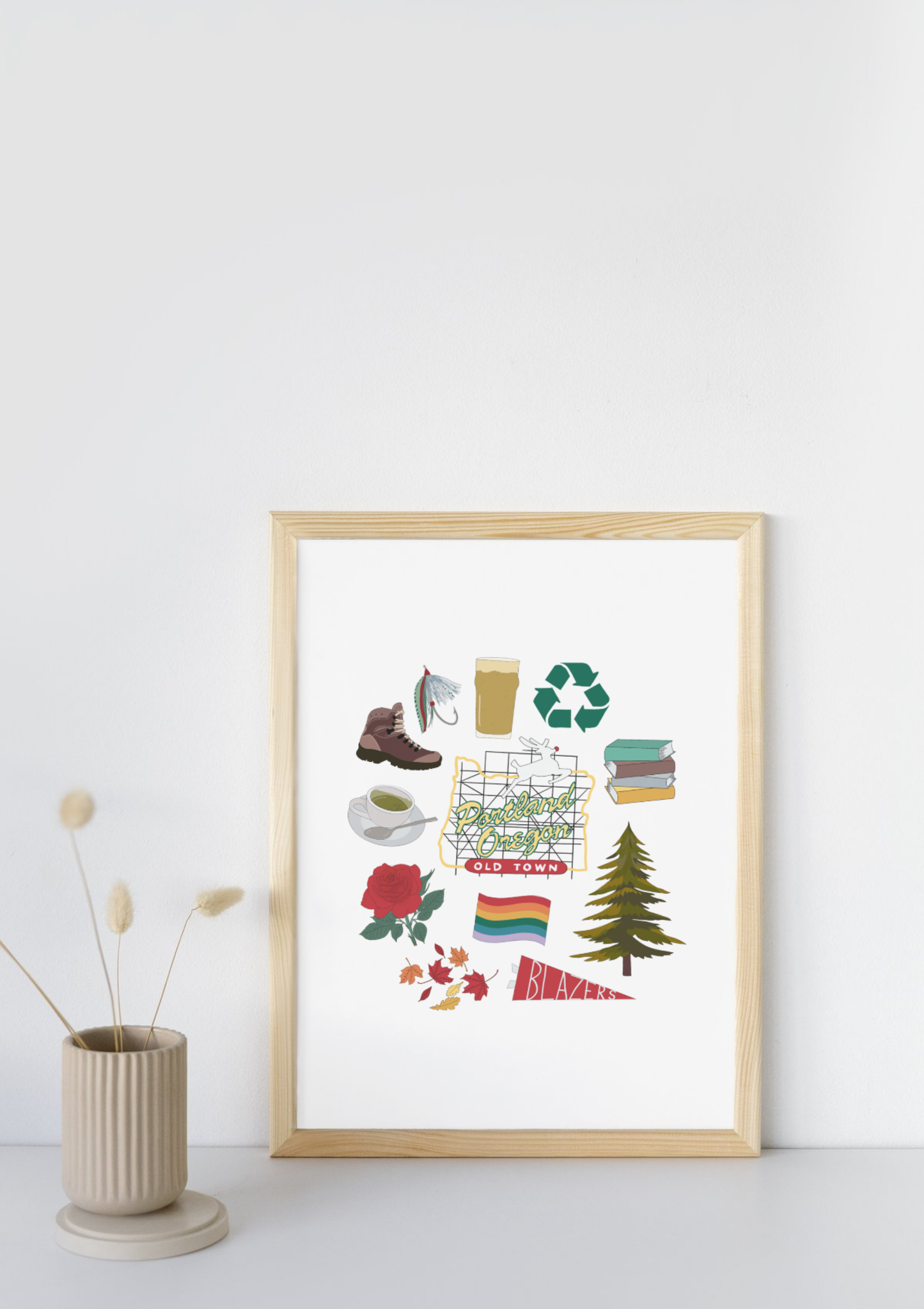 Portland City Print