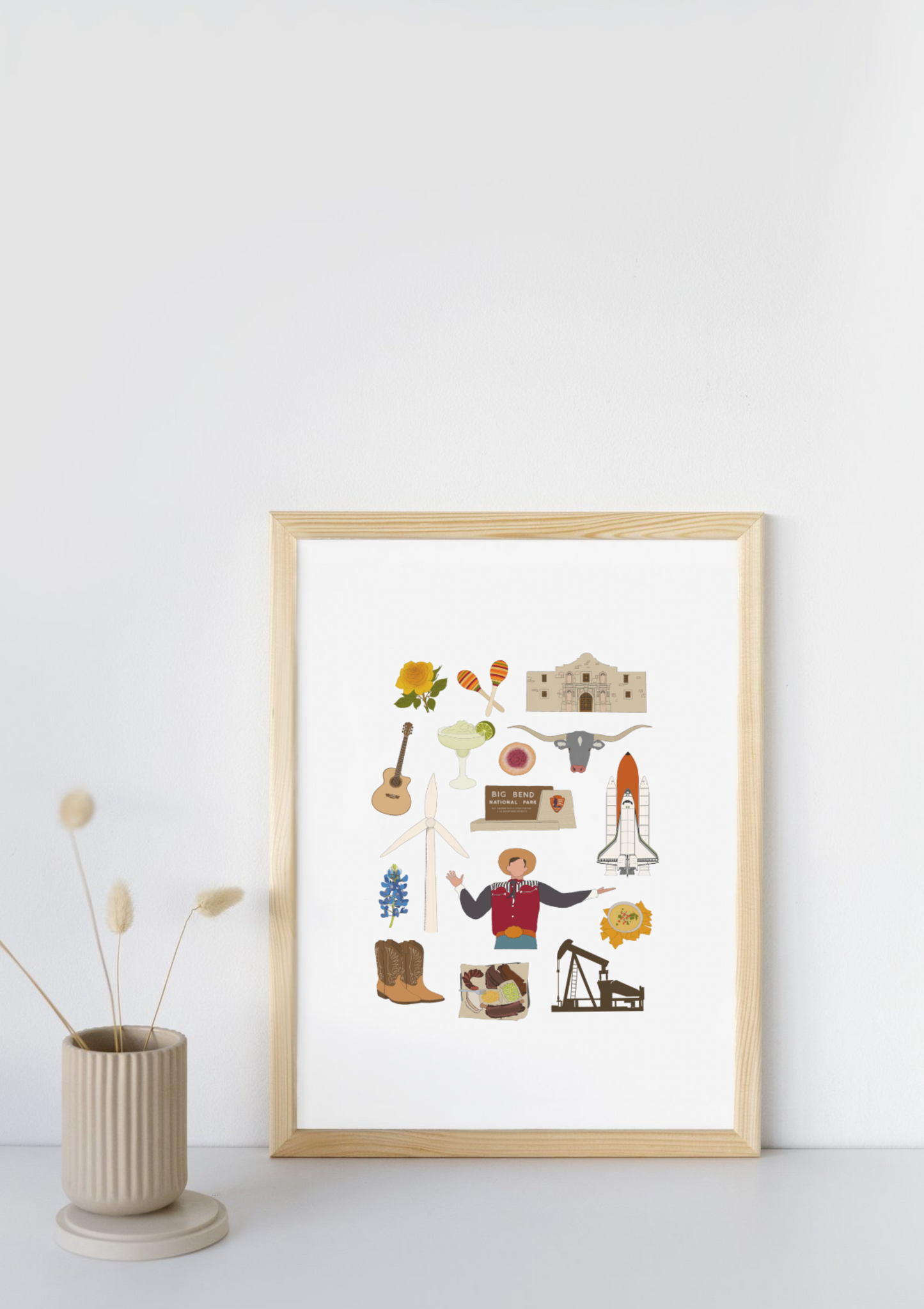 Texas State Print