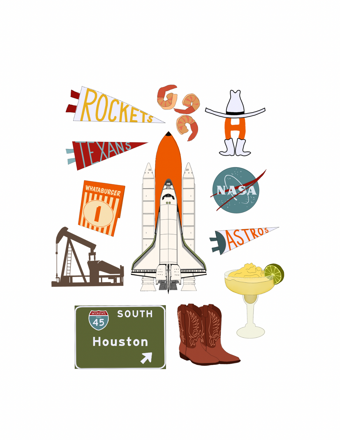 Houston Print
