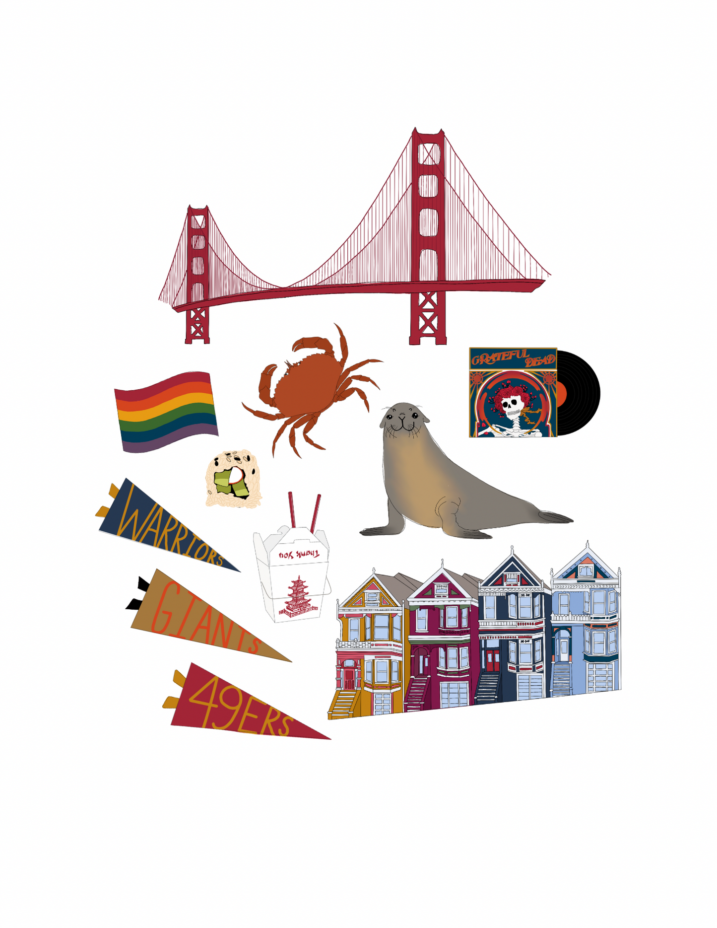 San Francisco City Print