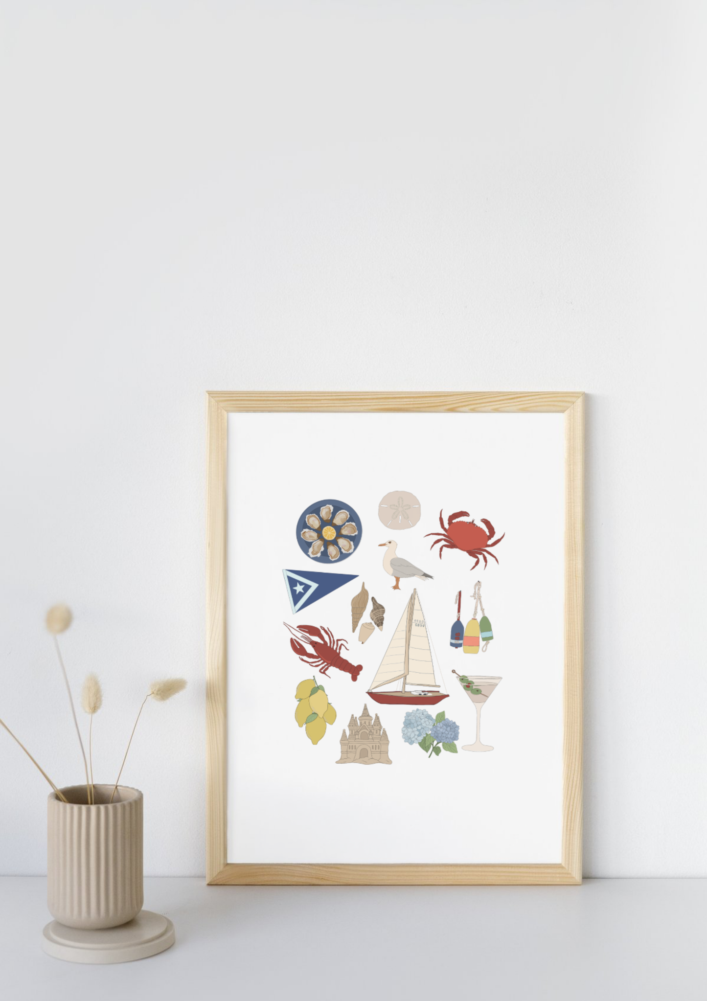 Nantucket City Print