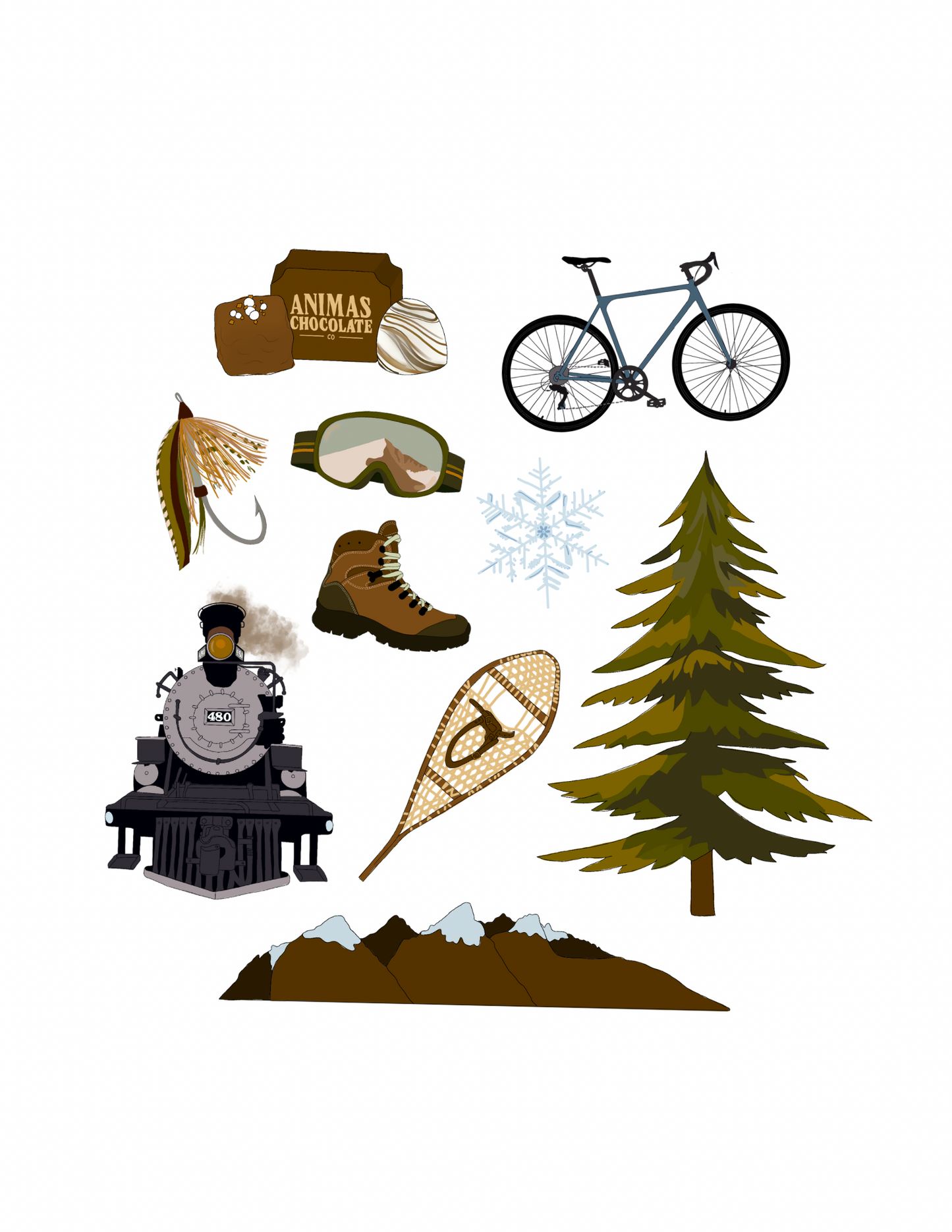 Durango City Print