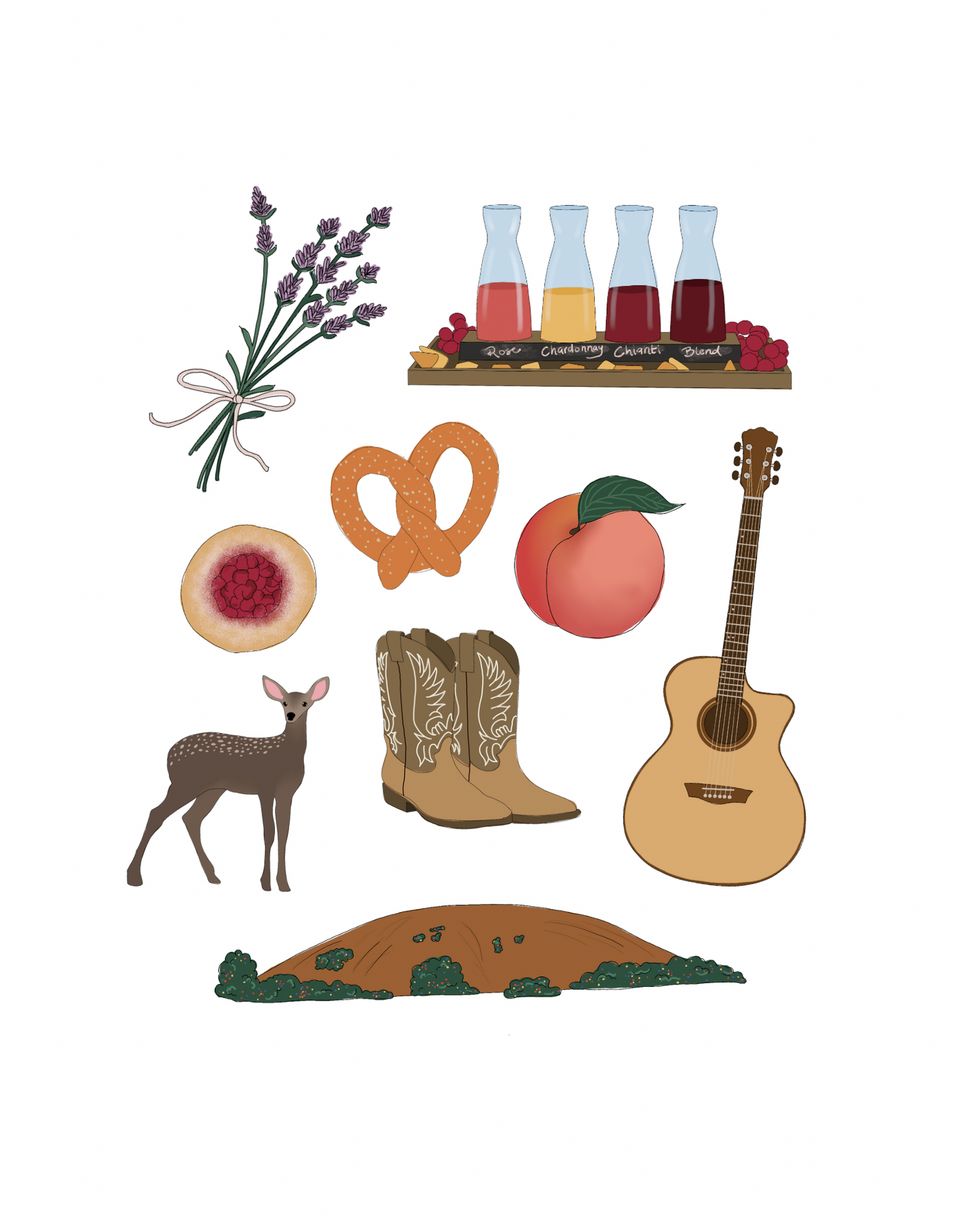 Fredericksburg Print