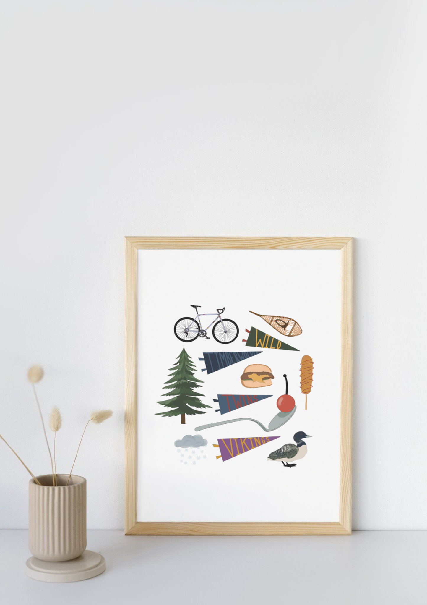 Minneapolis City Print