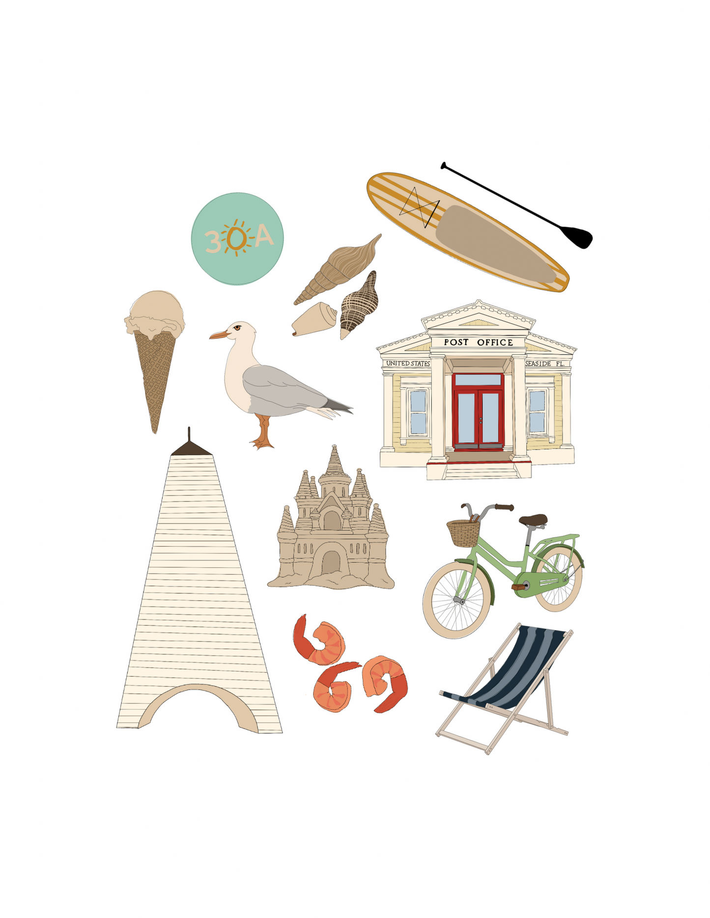 30A City Print