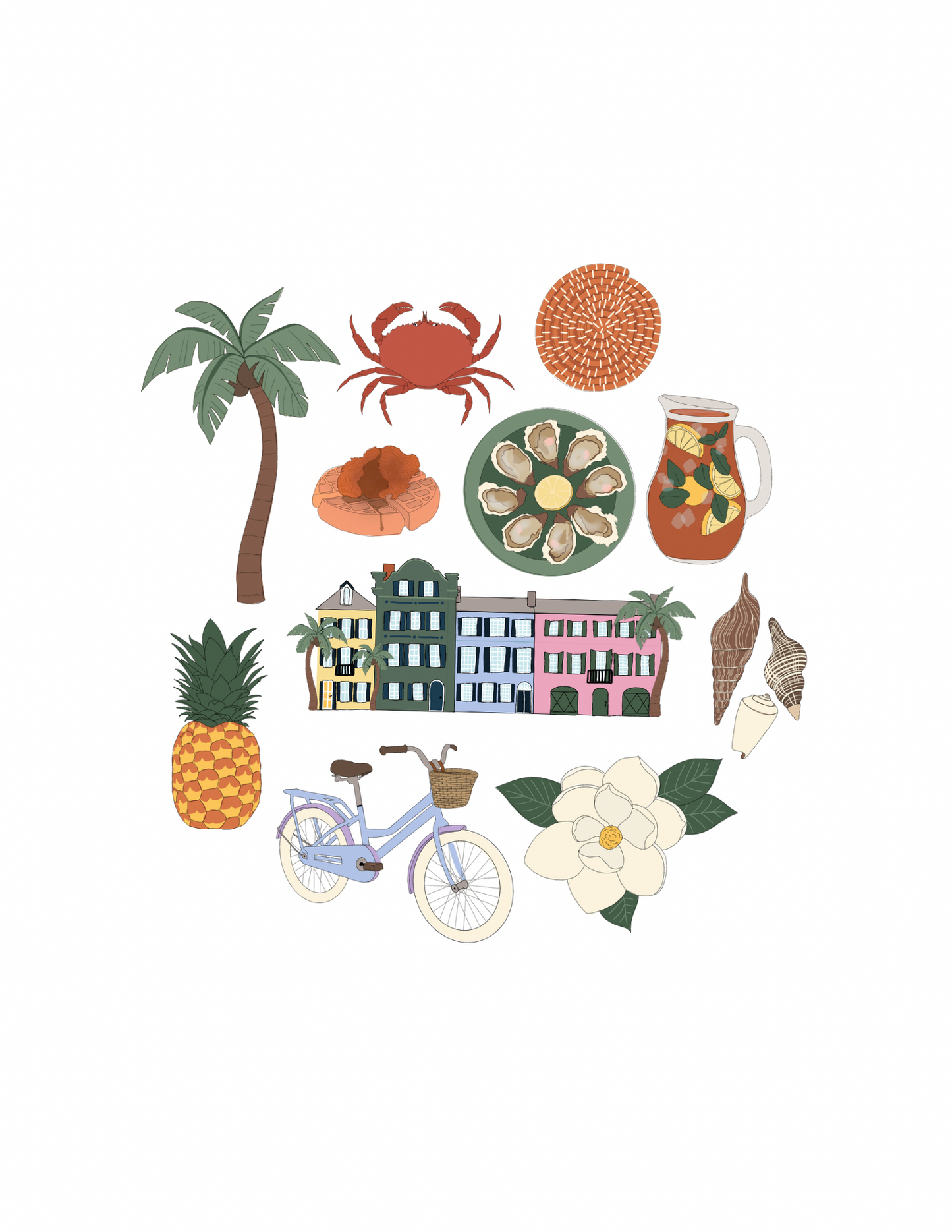 Charleston City Print