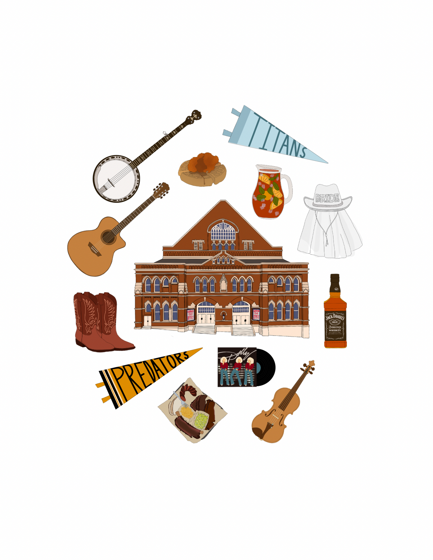 Nashville Print