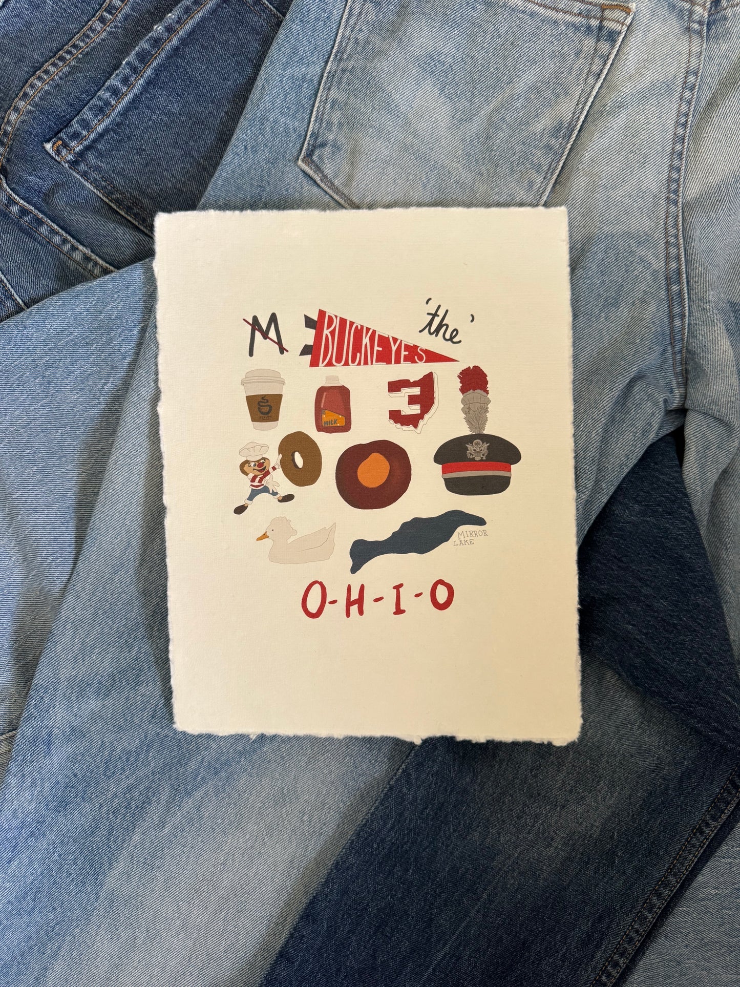 Columbus, Ohio Campus Print