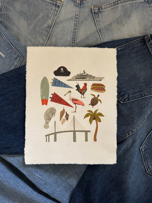 Tampa City Print