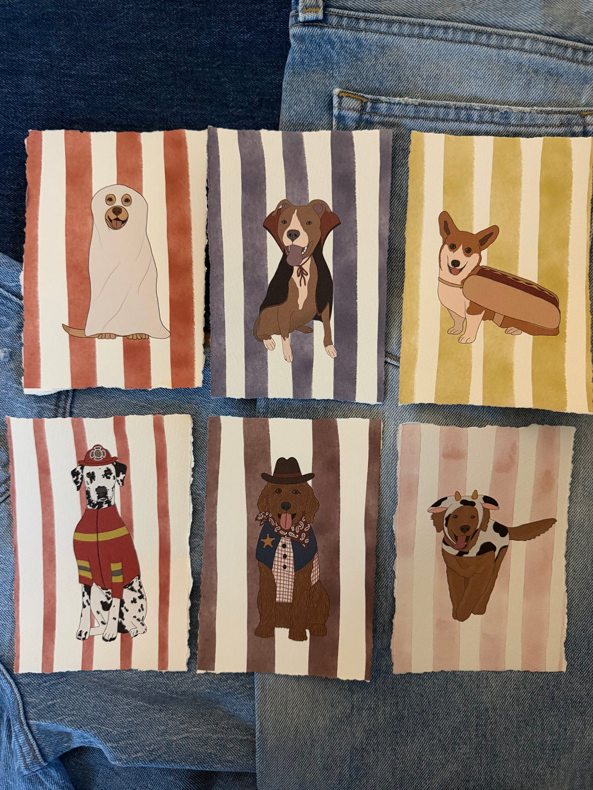 LIMITED EDITION: Paw-loween Pet Costume 4x6 Print