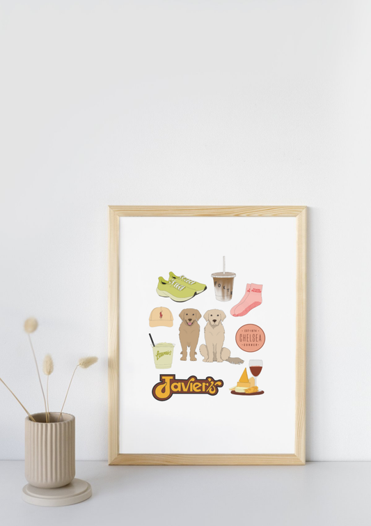 Dallas - Knox/Henderson Print