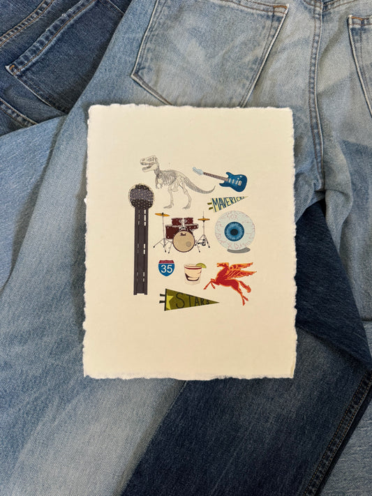 Dallas - Downtown Local Print