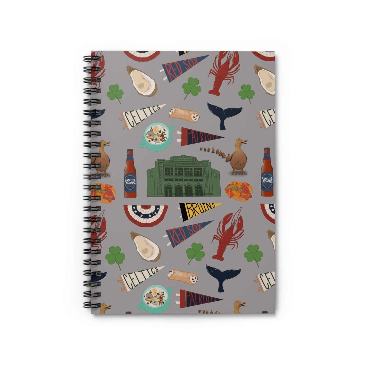 Boston Icon Spiral Notebook