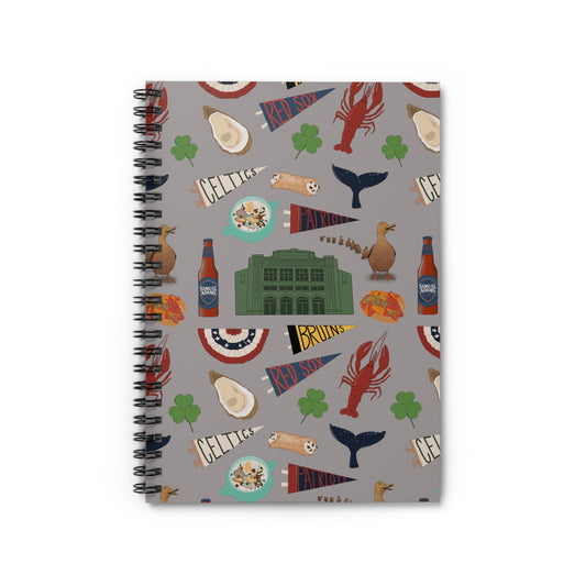 Boston Icon Spiral Notebook