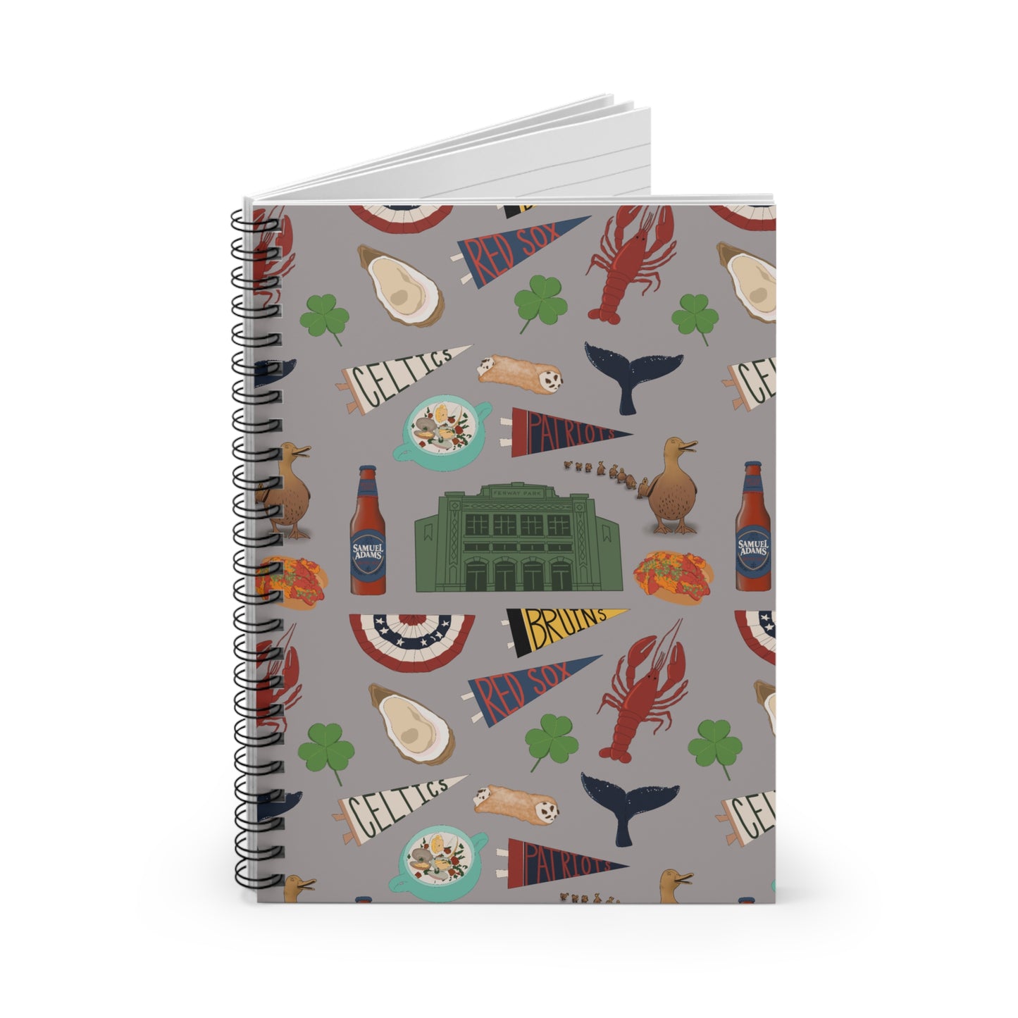 Boston Icon Spiral Notebook
