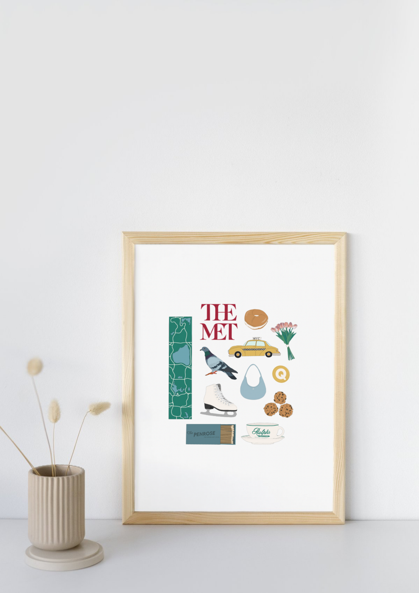 New York - Upper East Side Local Print