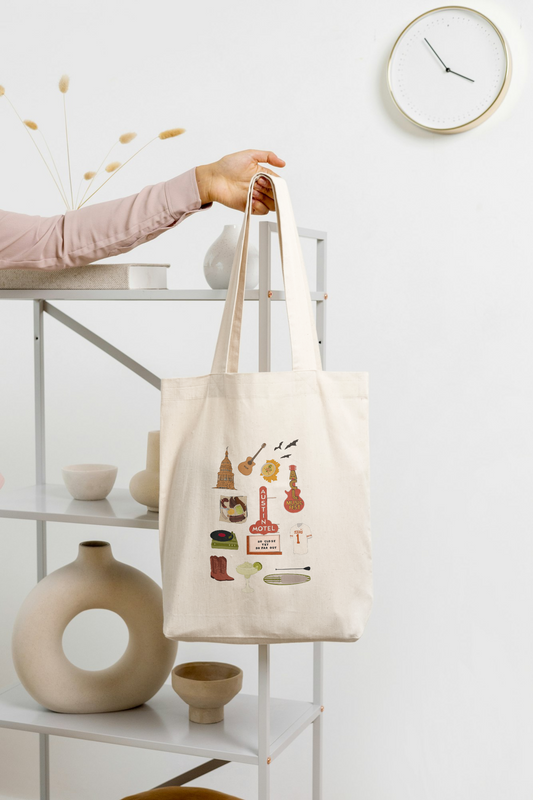 Austin City Icon Tote Bag