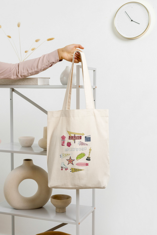 Los Angeles City Icon Tote Bag