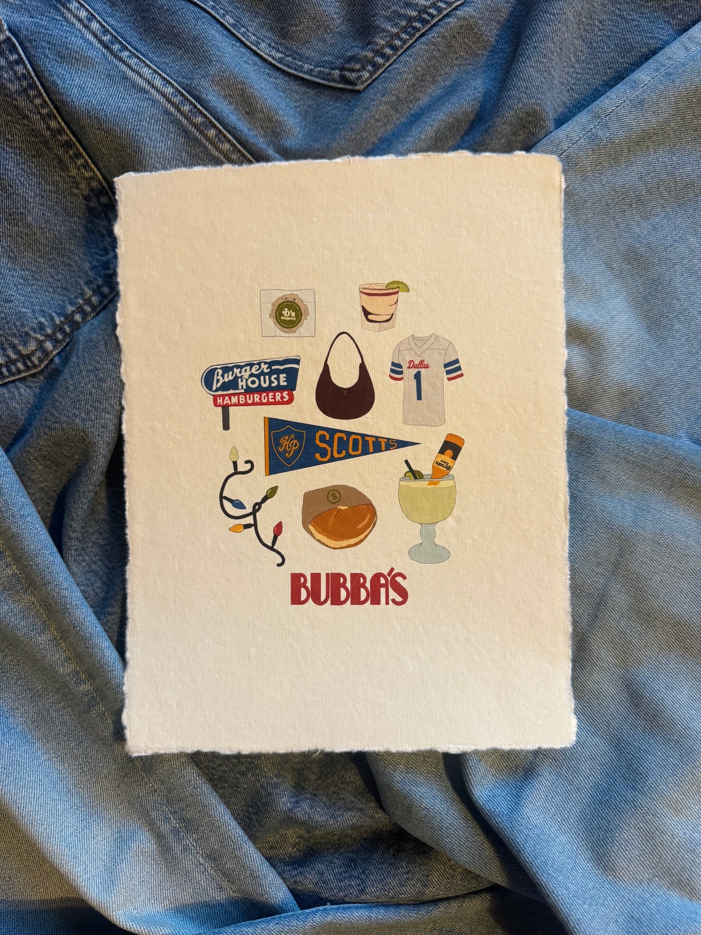 Dallas - Highland Park Local Print