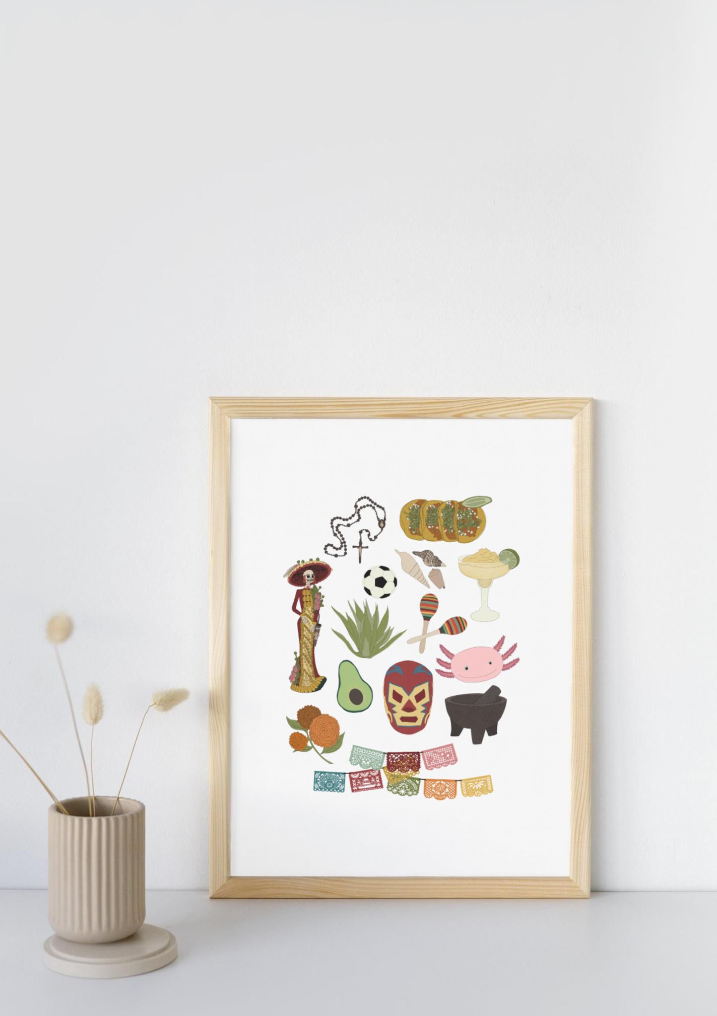 Mexico Passport Print