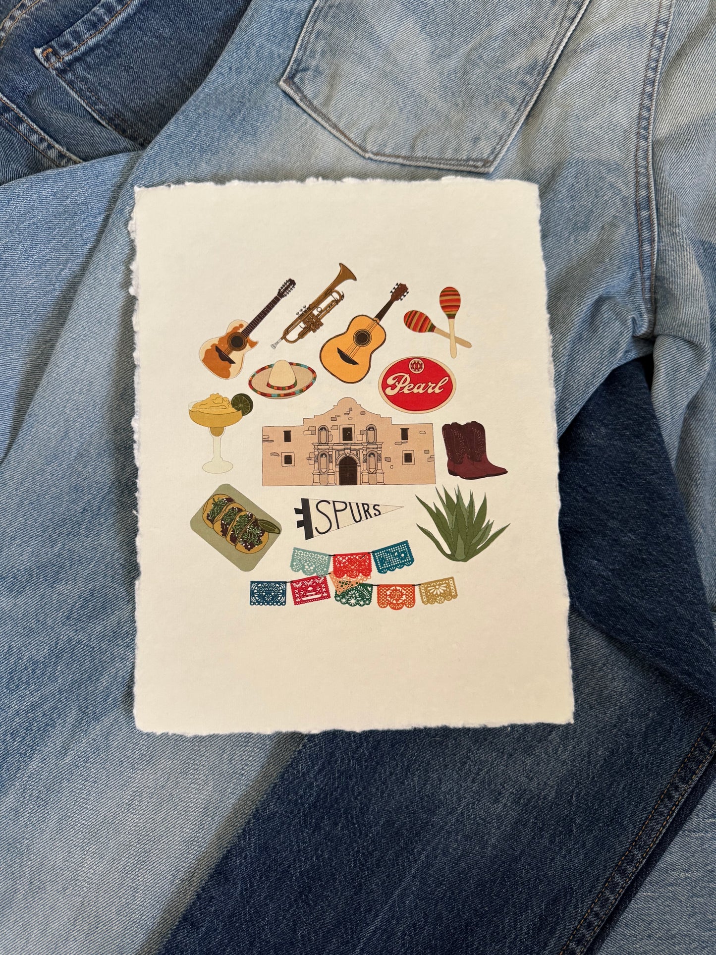 San Antonio City Print