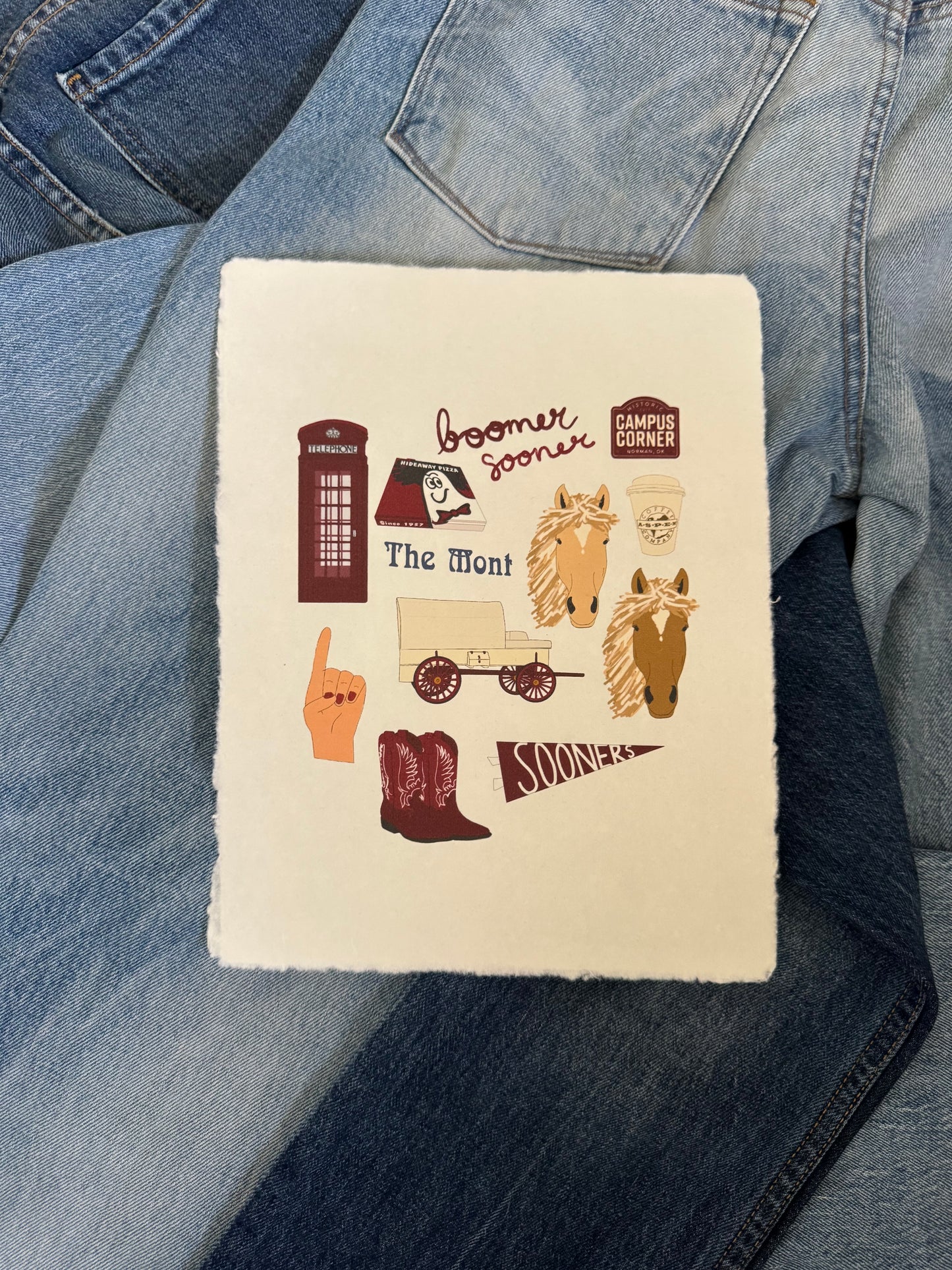 Norman, Oklahoma University Print
