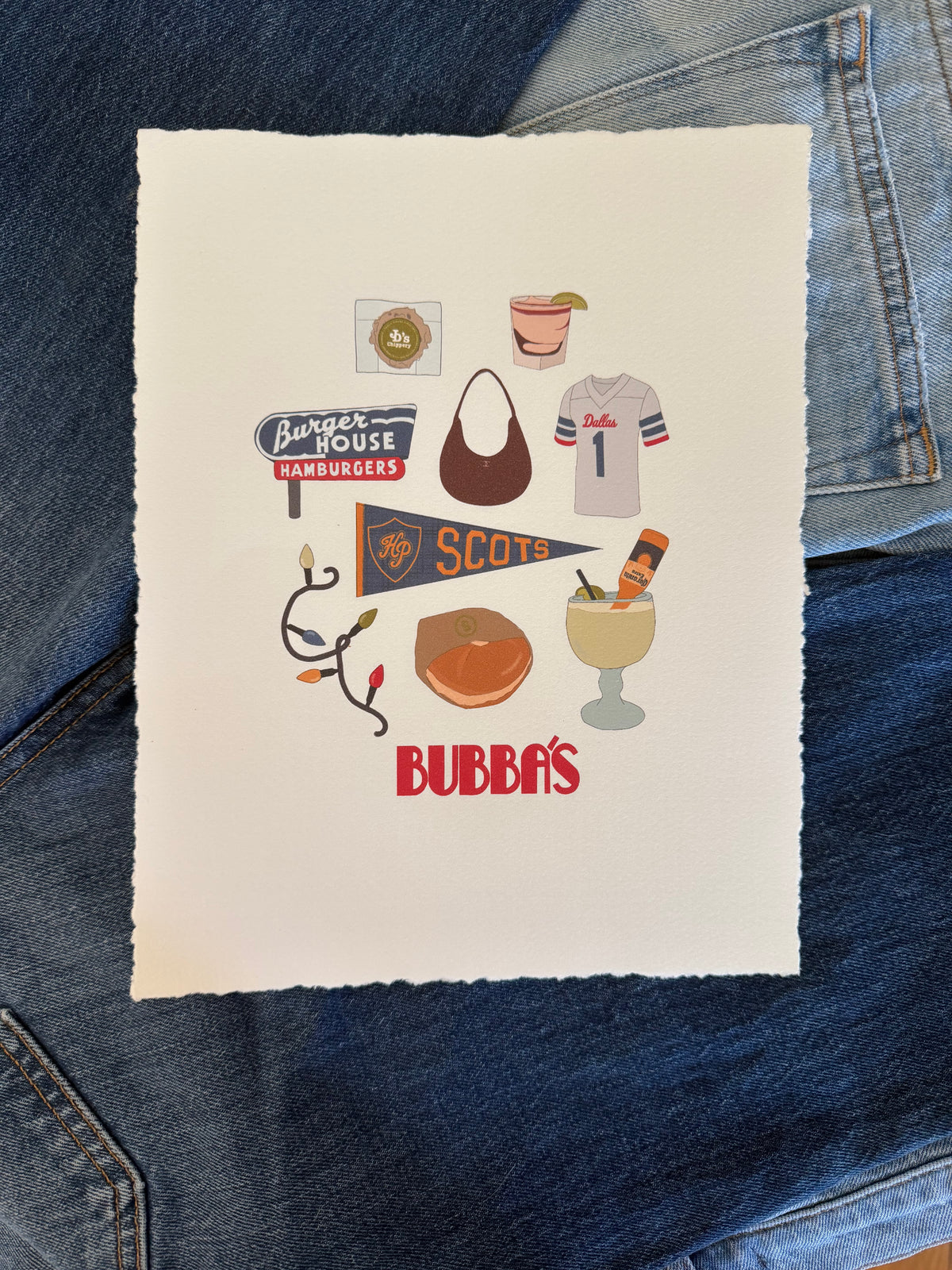 Dallas Neighborhood Print