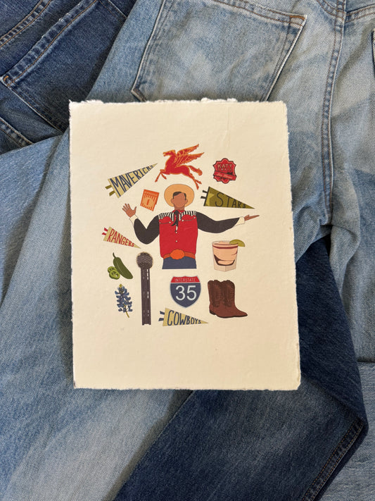 Dallas City Print