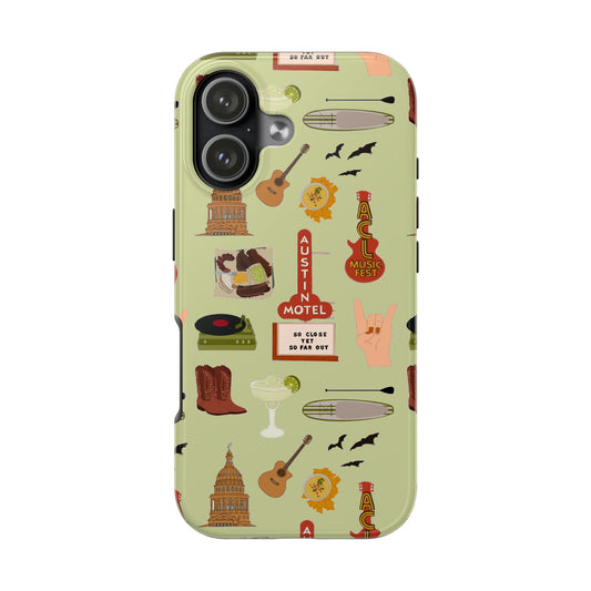 Austin Icons Phone Case