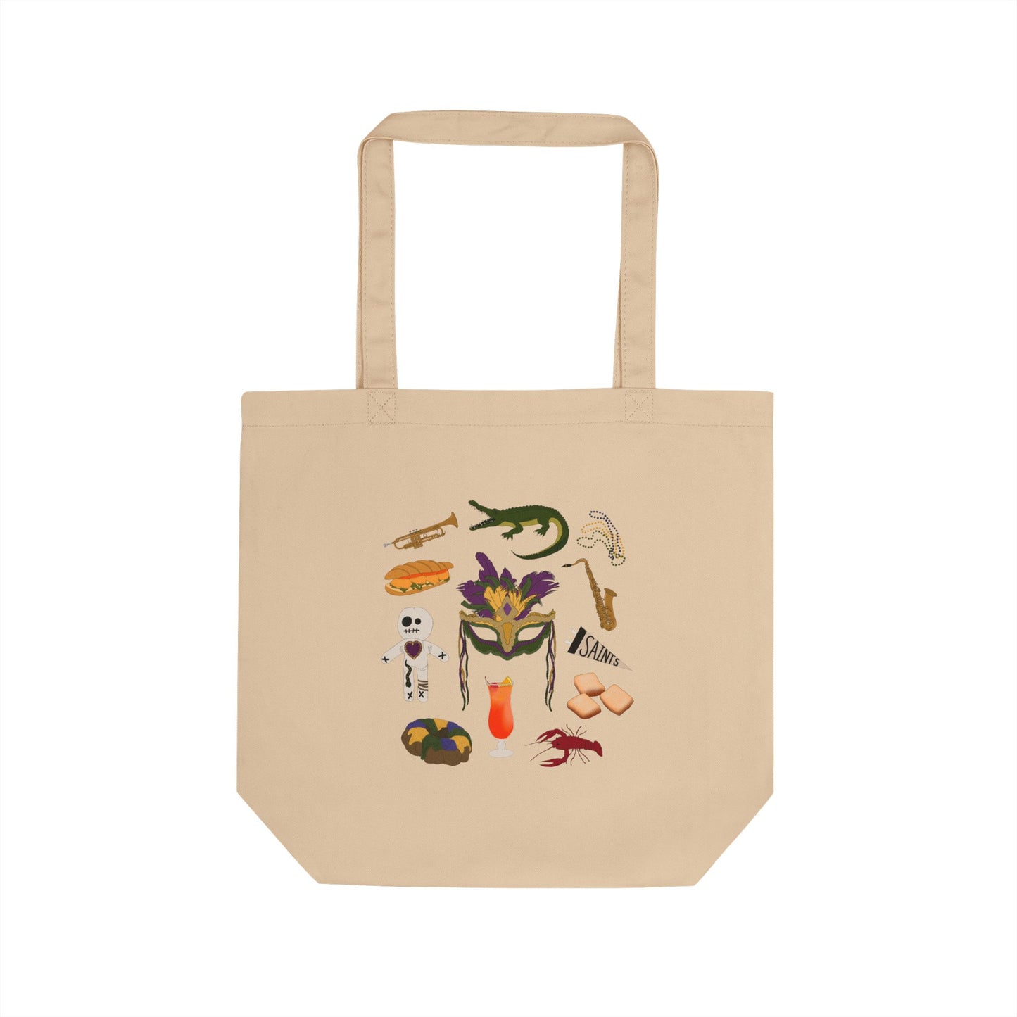 New Orleans City Icon Tote Bag
