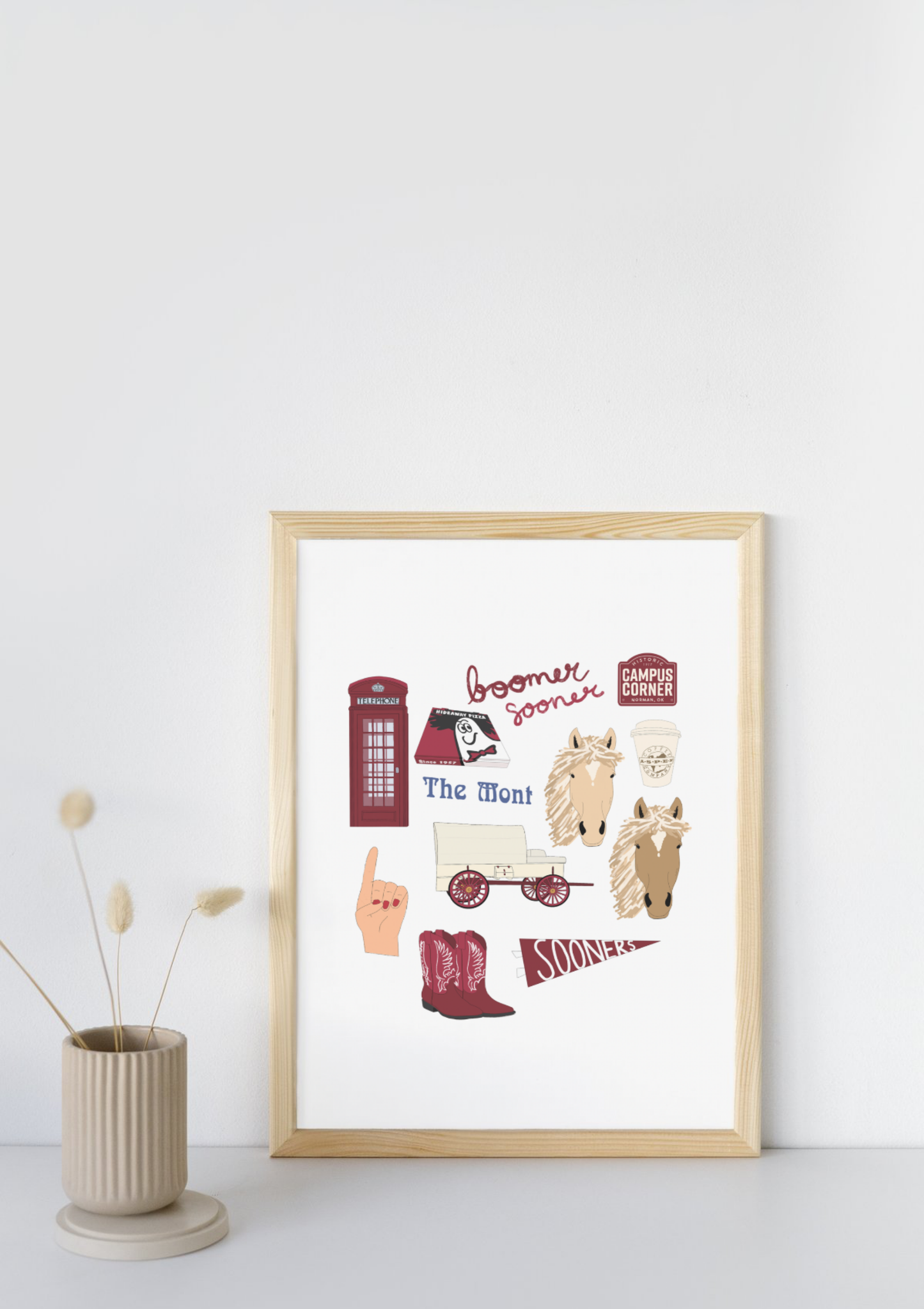 Norman, Oklahoma University Print