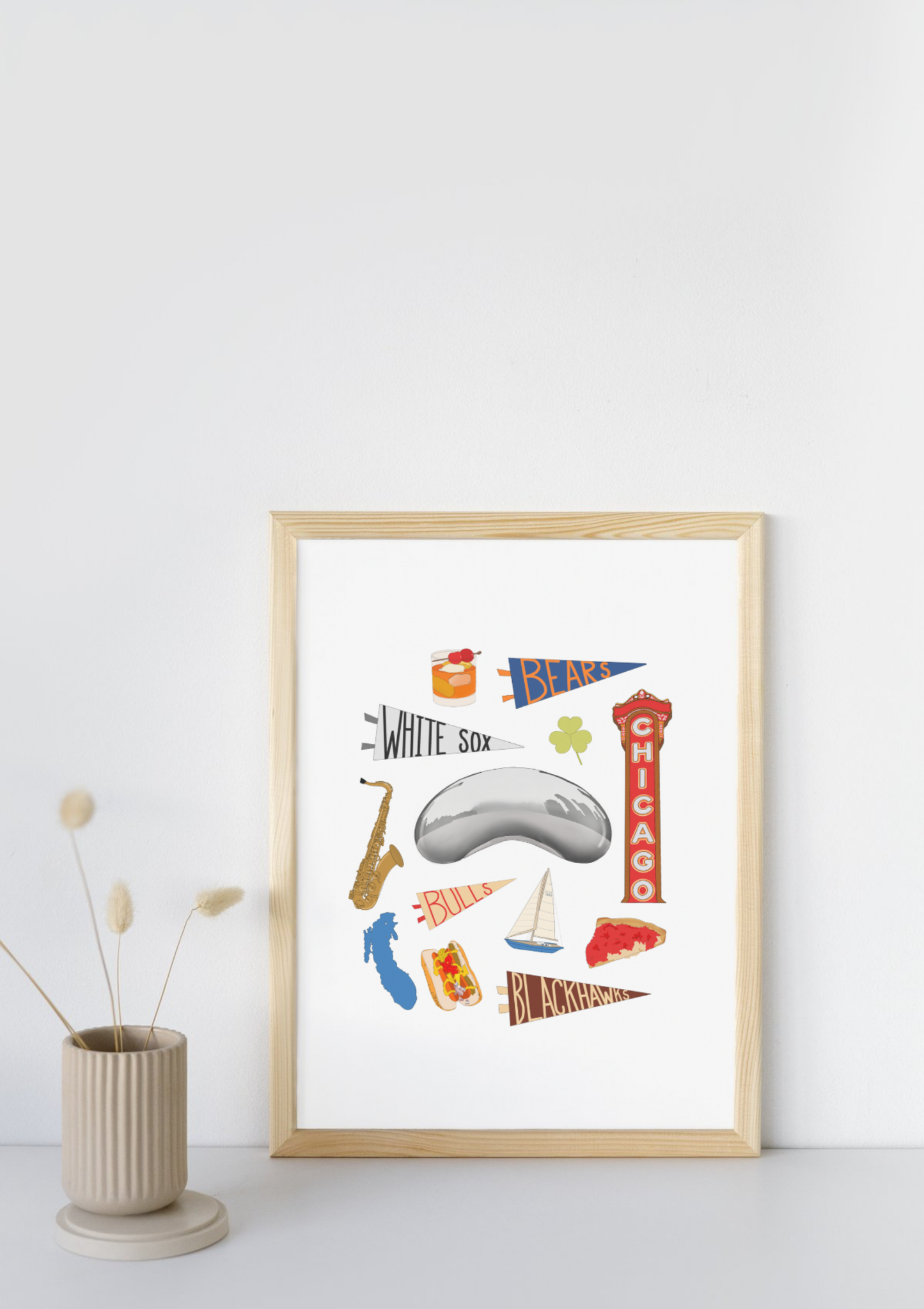 Chicago City Print