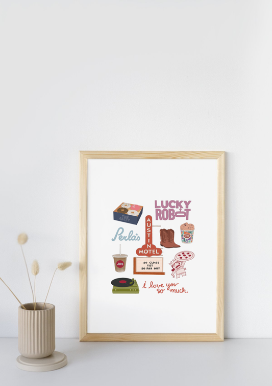 Austin - South Congress Print