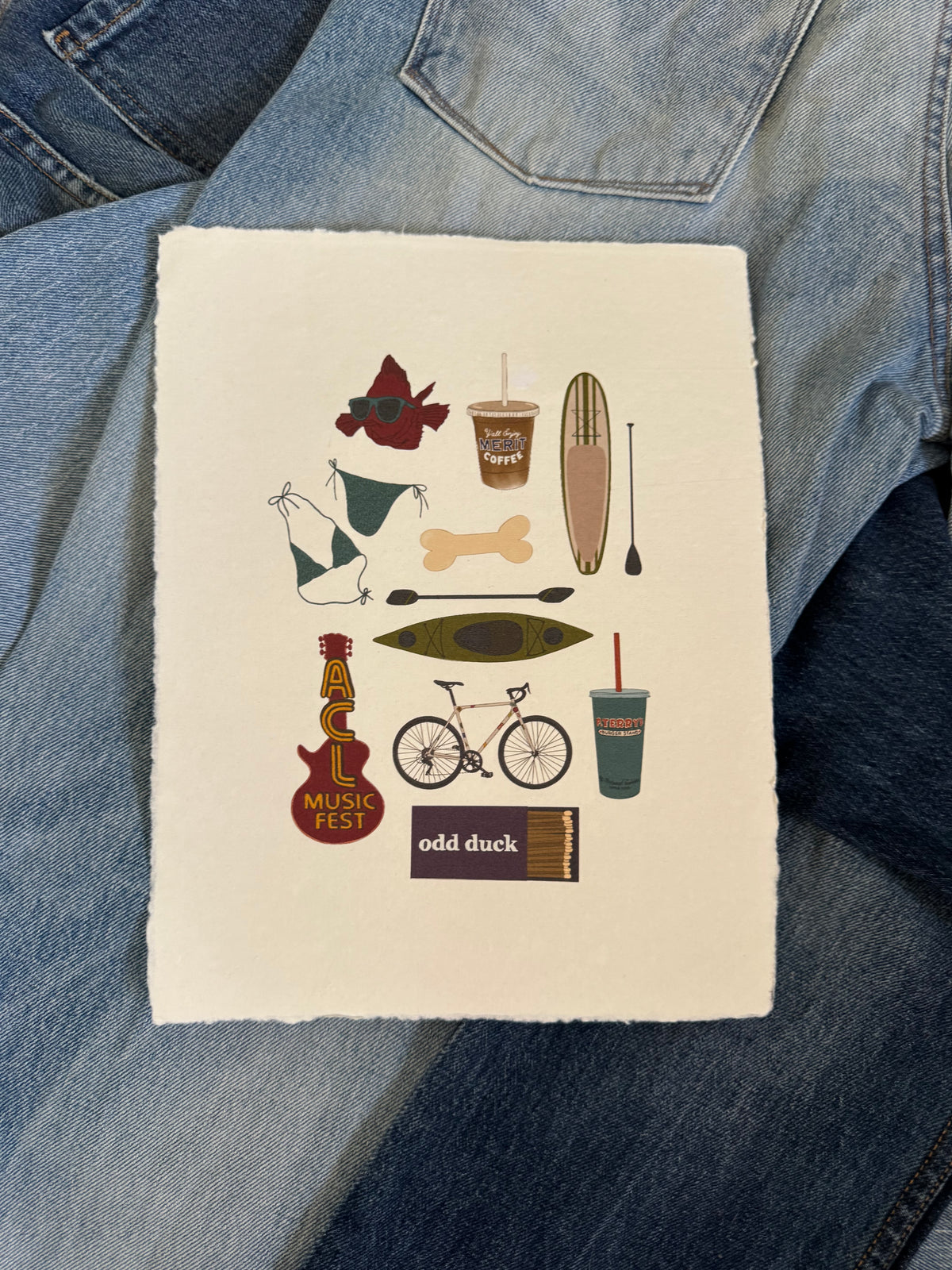 Austin Neighborhood Print