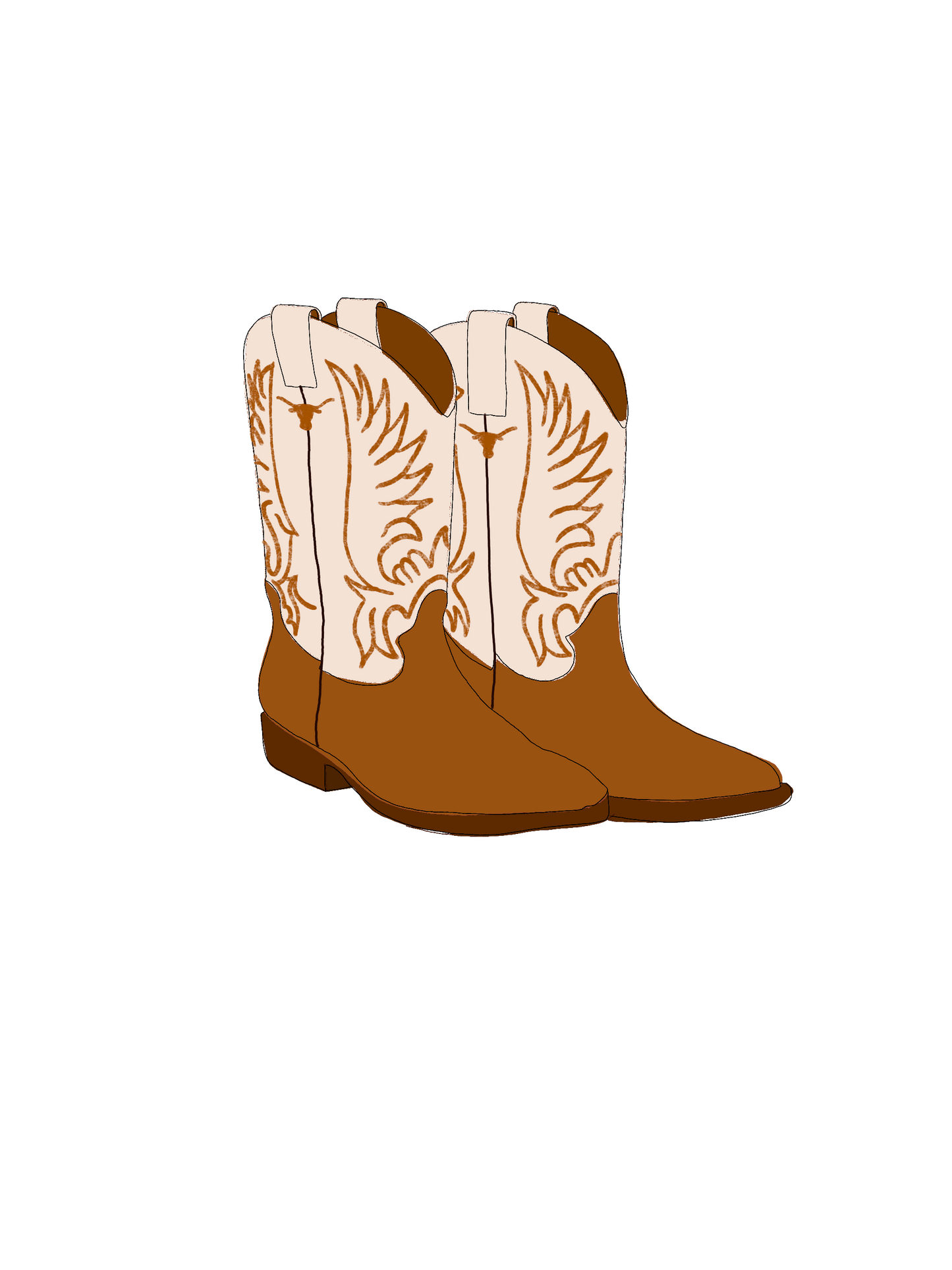 University Boots Mini Print