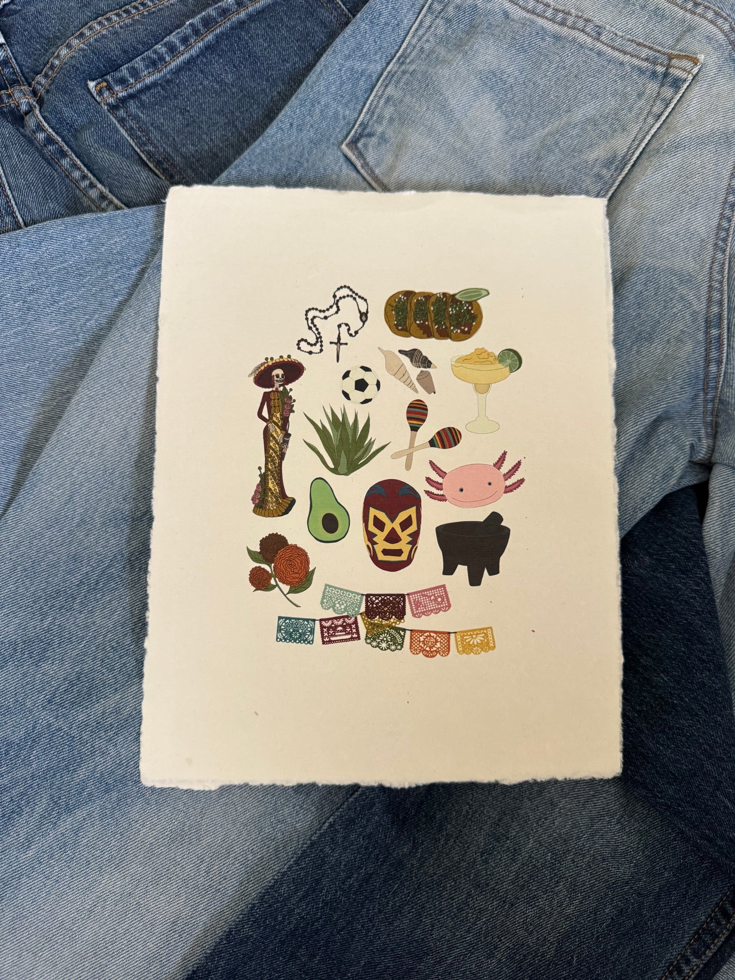 Mexico Passport Print