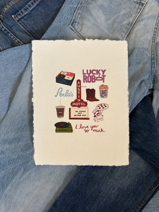 Austin - South Congress Local Print