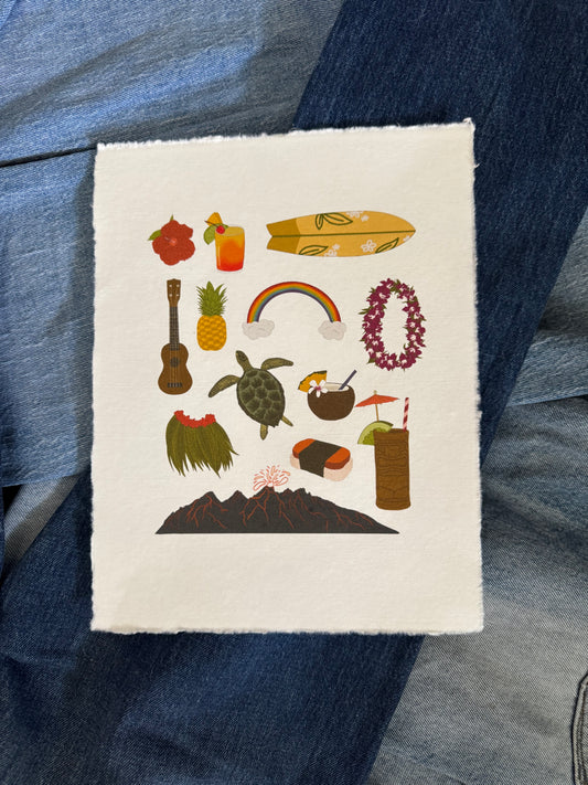 Hawaii State Print