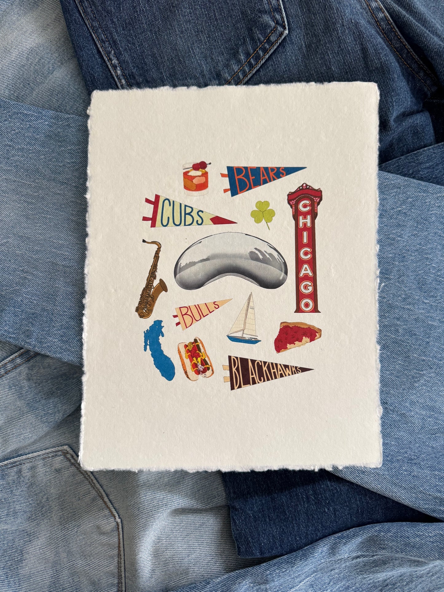 Chicago City Print