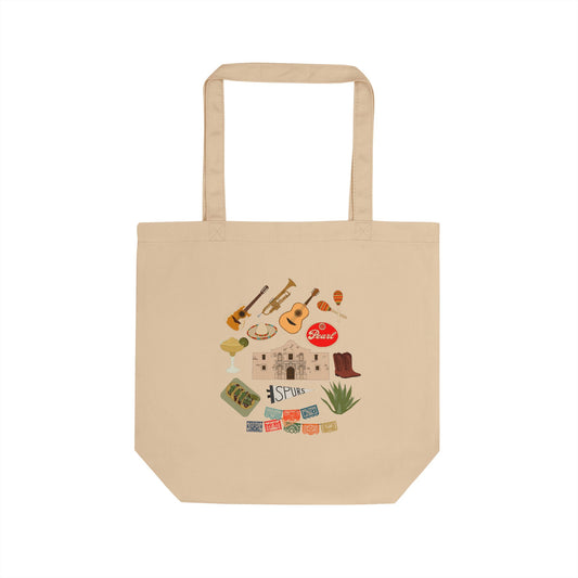 San Antonio City Icon Tote Bag