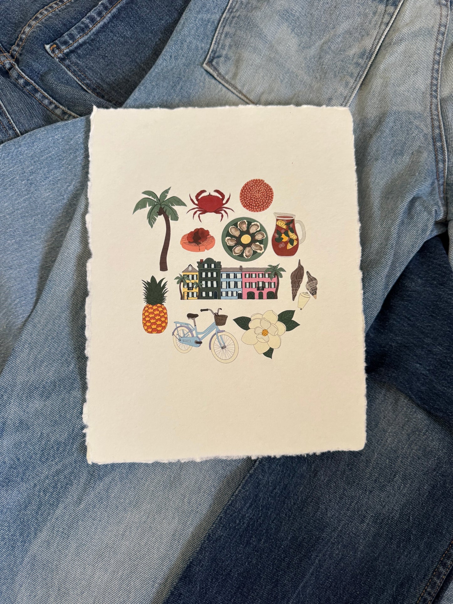Charleston City Print