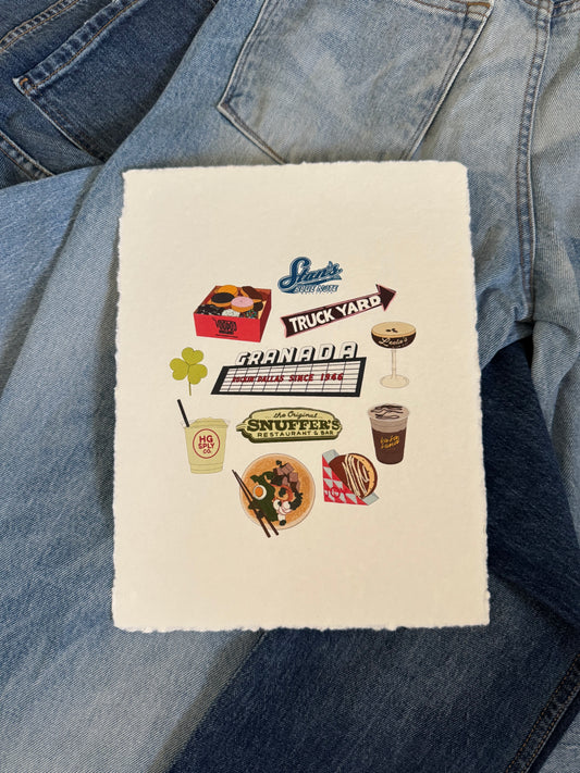 Dallas - Lower Greenville Local Print