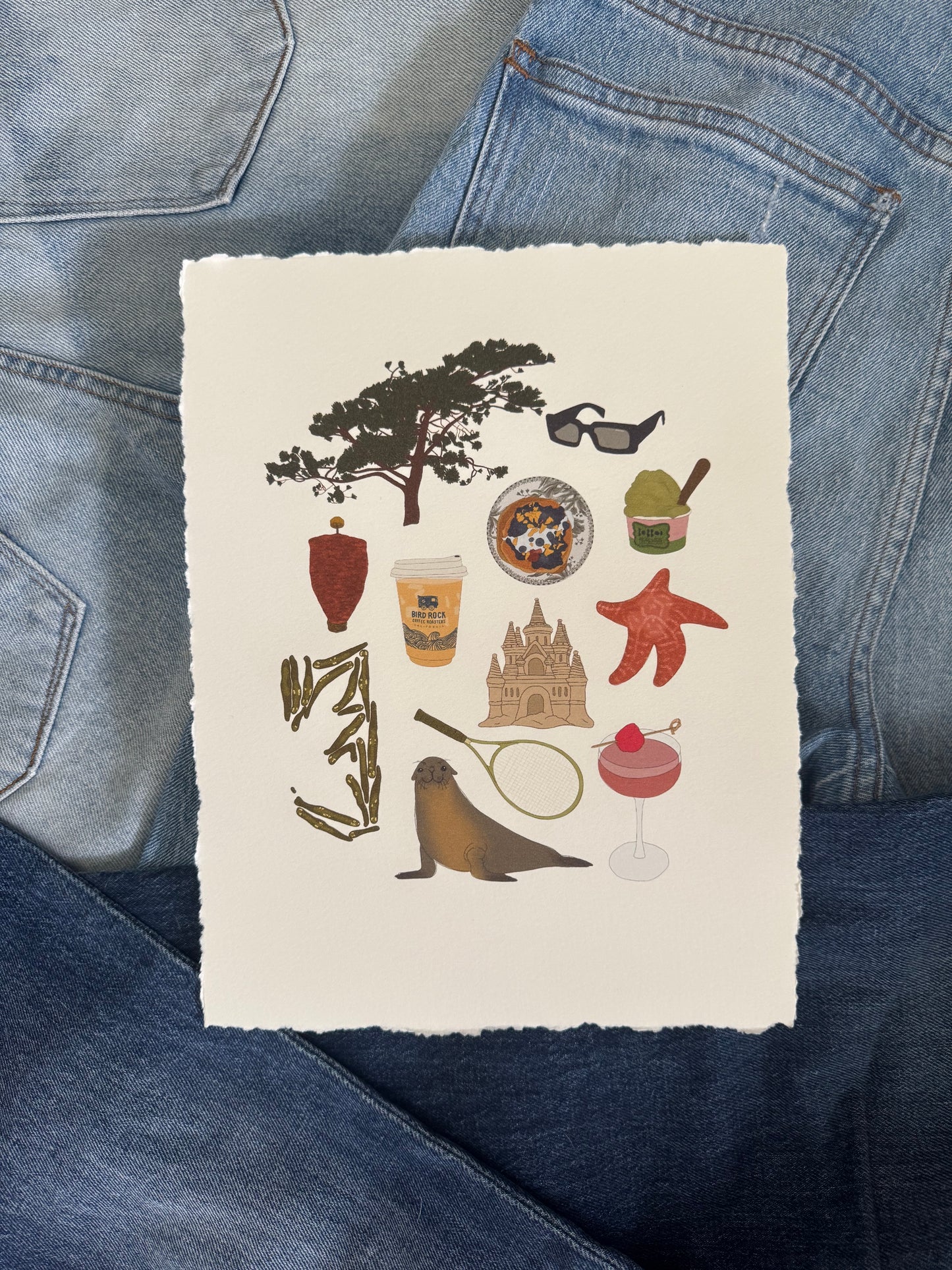 San Diego - La Jolla Local Print