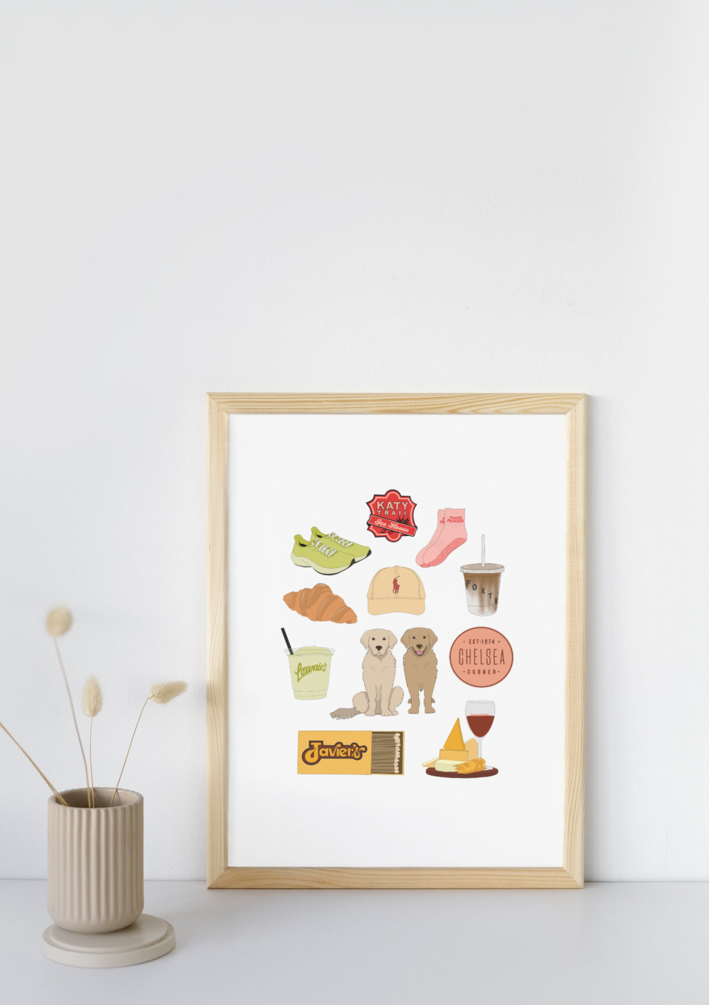 Dallas - Knox/Henderson Local Print