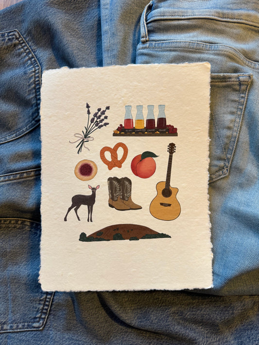 Fredericksburg Print