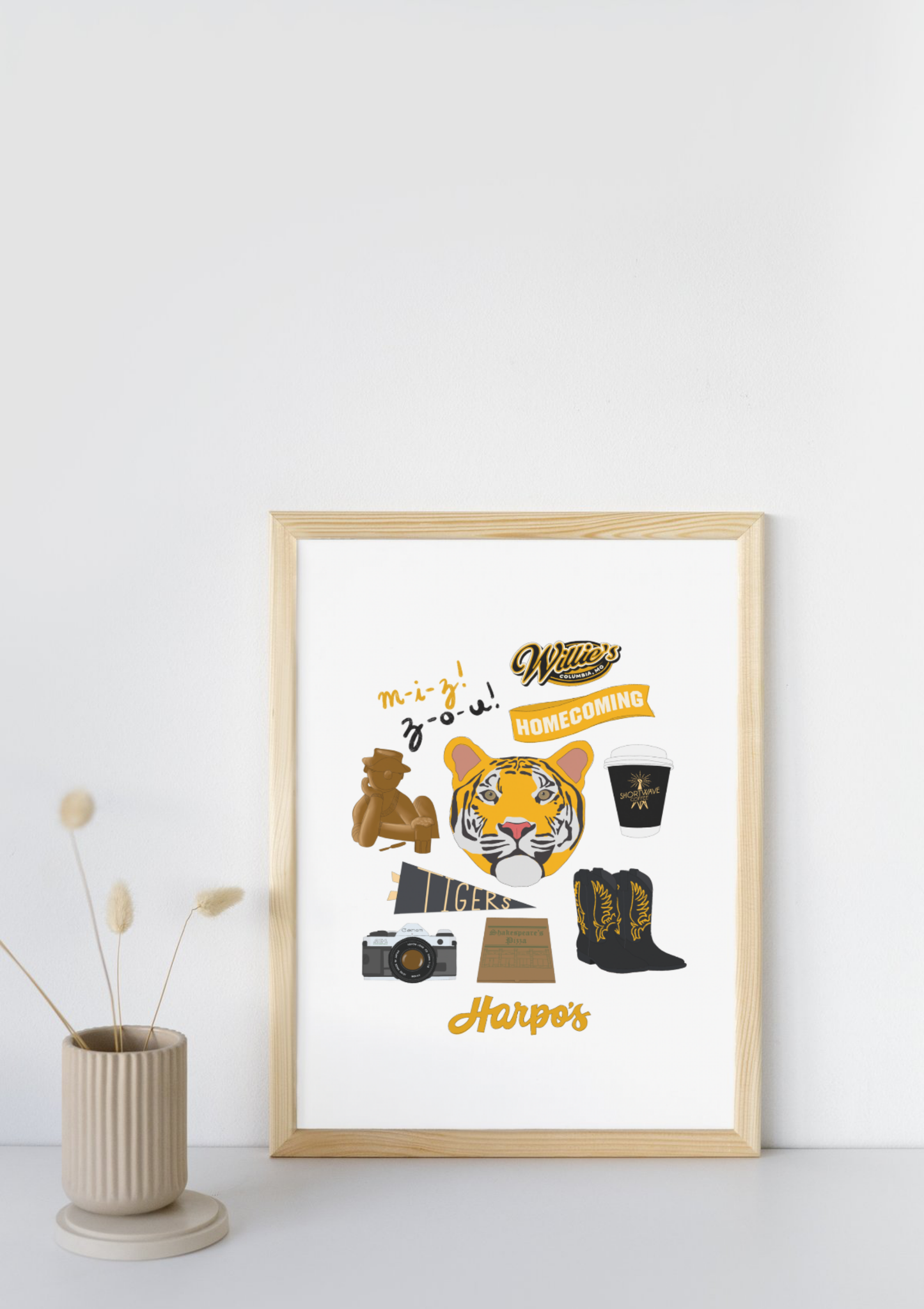 Columbia, Missouri University Print